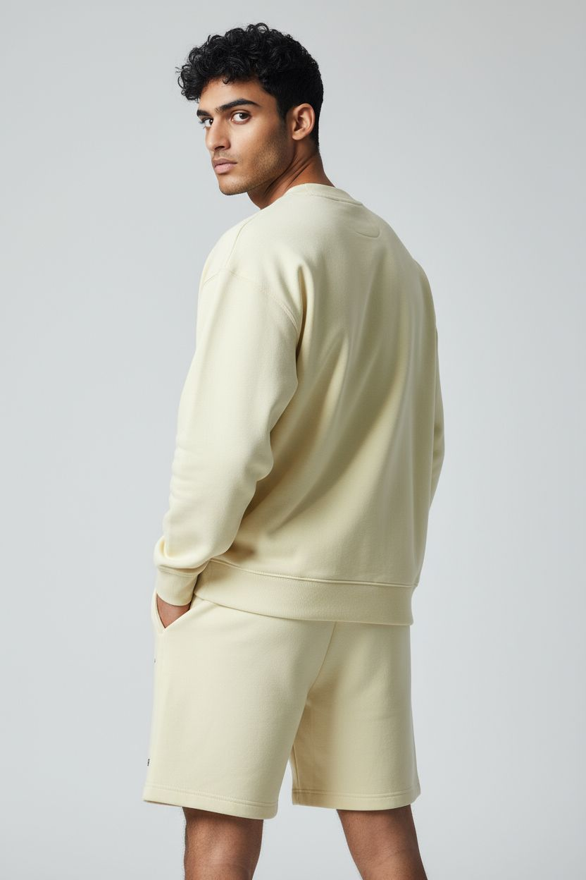 Champagne Yellow Sweater Set