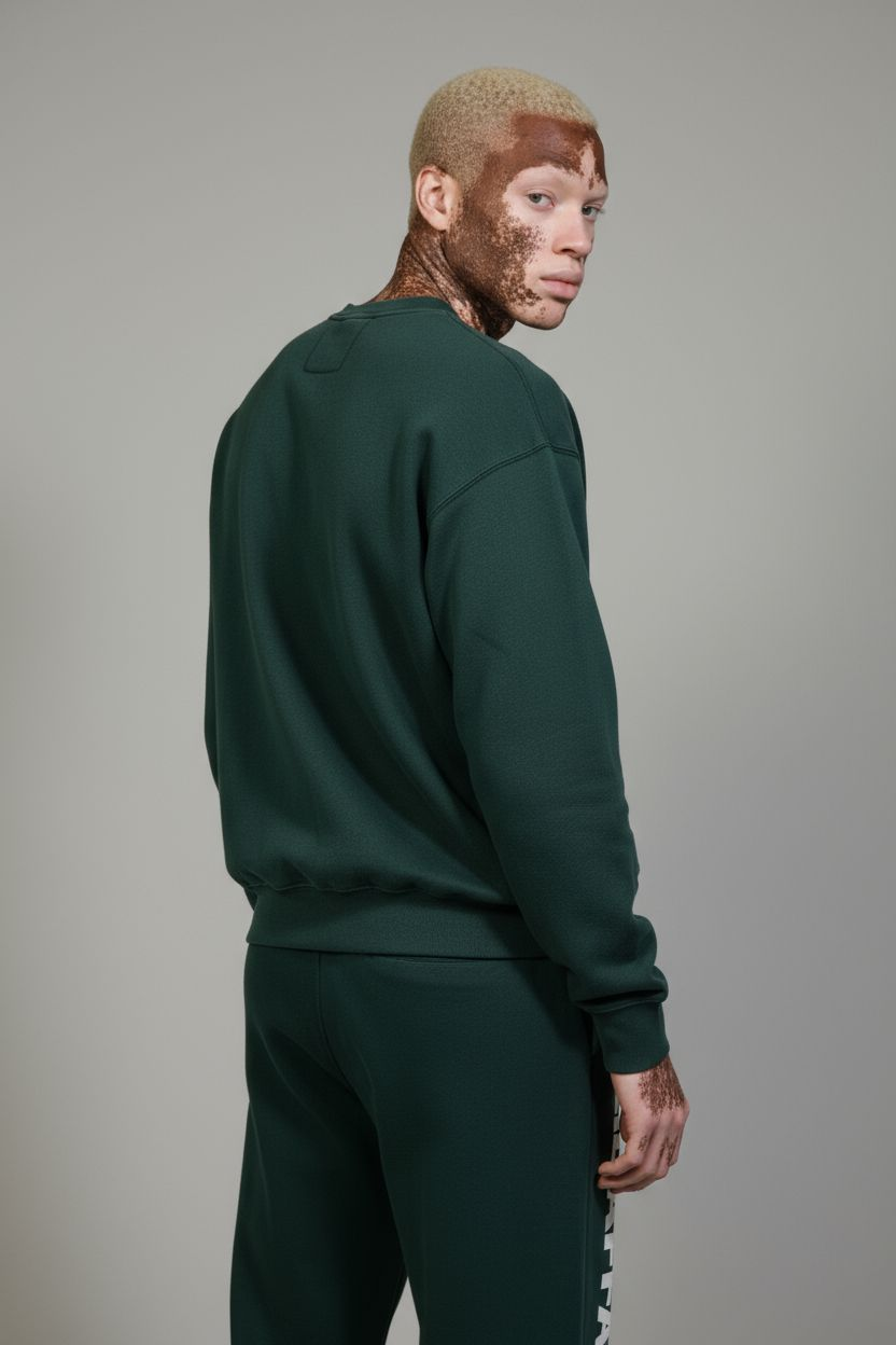 Bottle Green Luxe Sweatsuit Set
