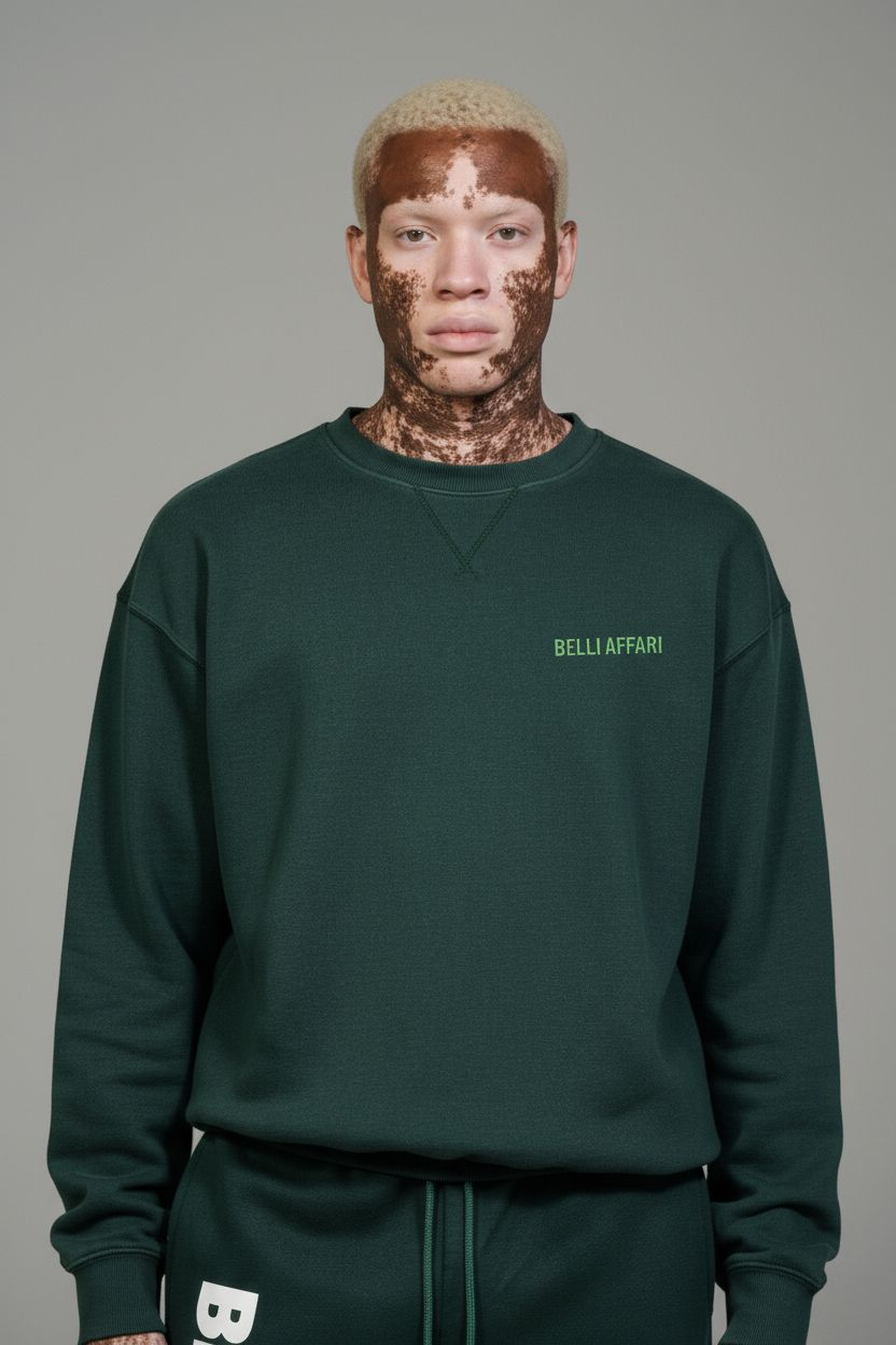 Bottle Green Luxe Sweatsuit Set