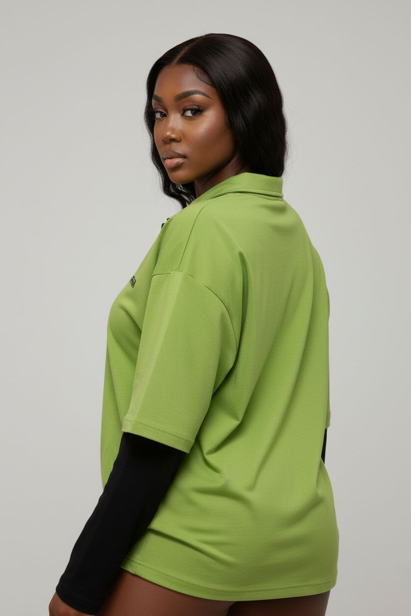 CinchFit Zip Golf Shirt