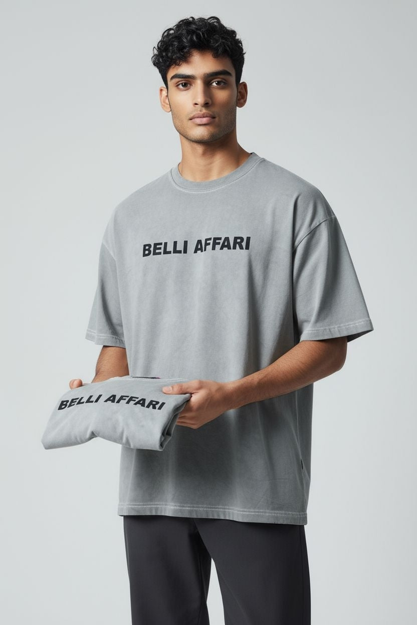 Washed Cotton Tee - 230GSM