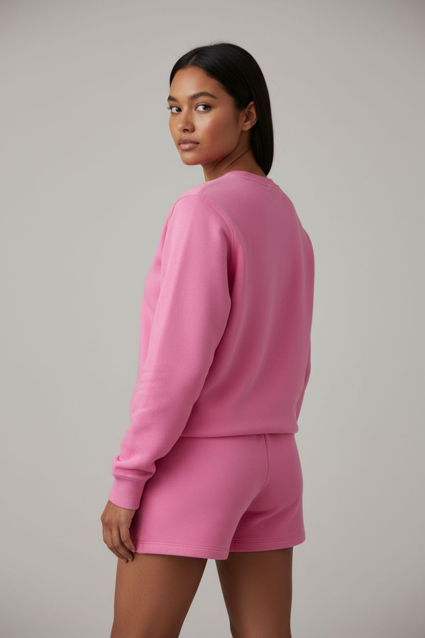 Women’s Pink Two-Piece Set | Comfortable & Trendy Outfit