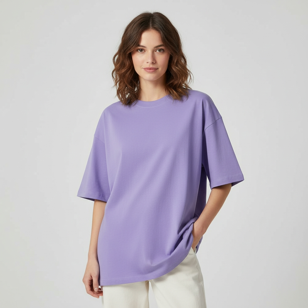 Oversized 300GSM Plain T-shirts