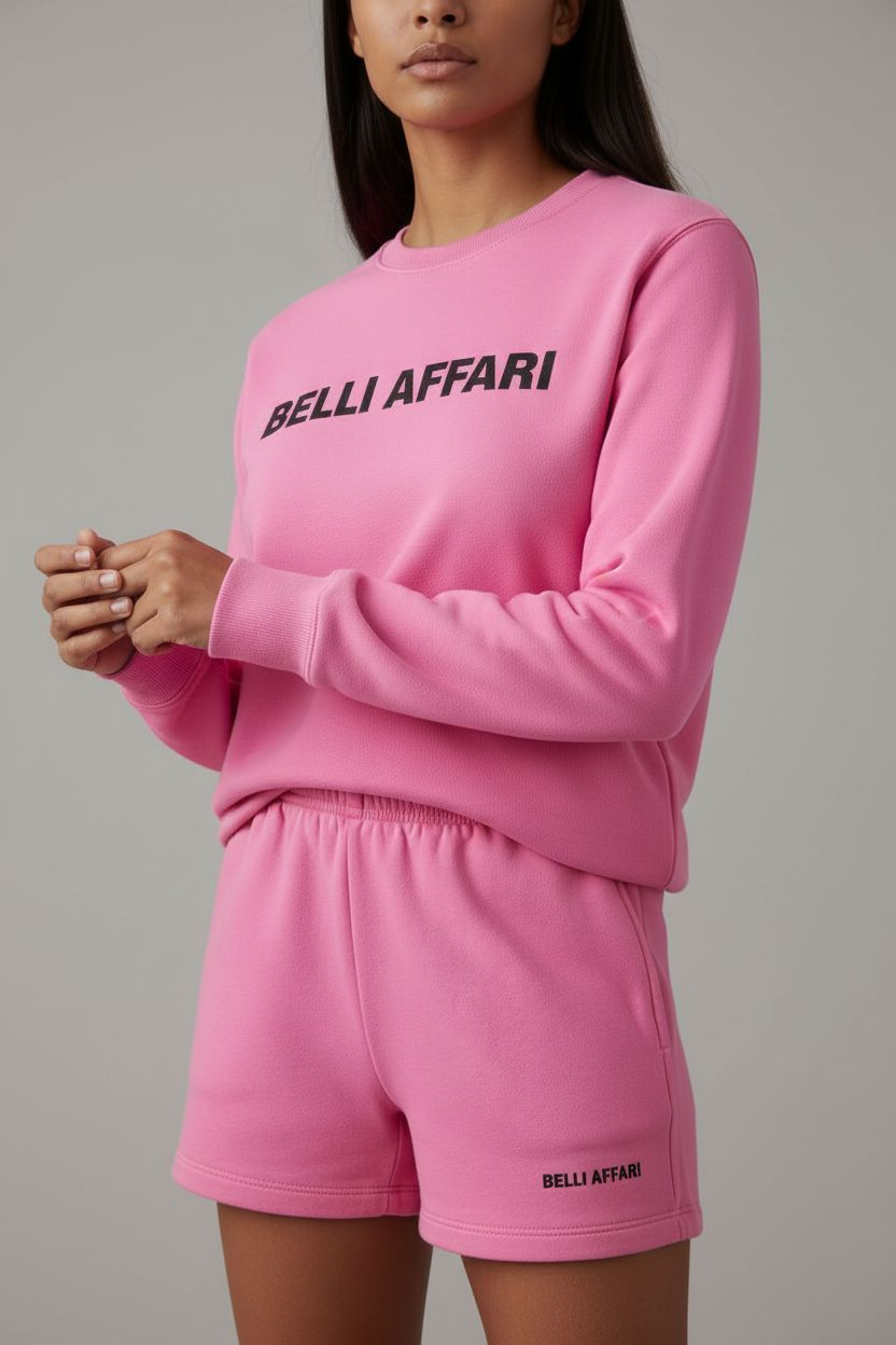 Women’s Pink Two-Piece Set | Comfortable & Trendy Outfit