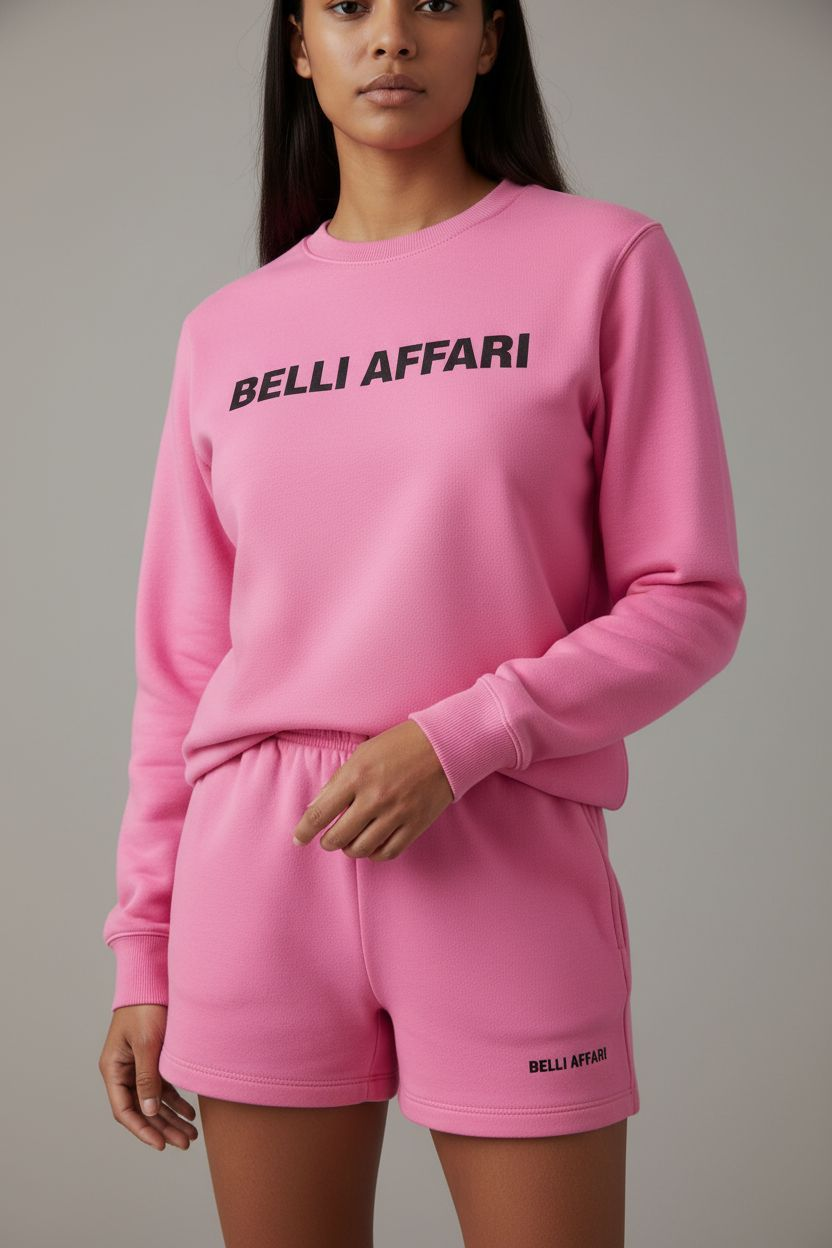 Women’s Pink Two-Piece Set | Comfortable & Trendy Outfit