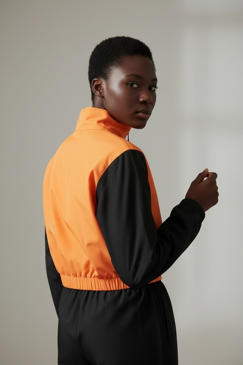 Athletic Cropped Windbreaker