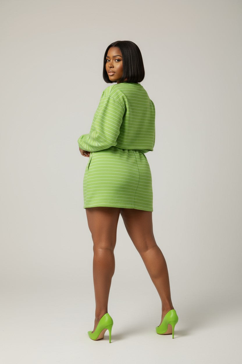 Apex Green Pulse Lounge Set